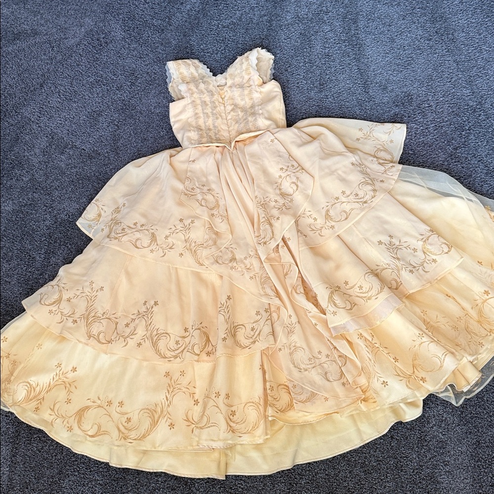 DISNEY COSTUME BEAUTY Limited Edition CHASING FIREFLIES - EXCLUSIVE BELLE DRESS - Picture 6 of 6